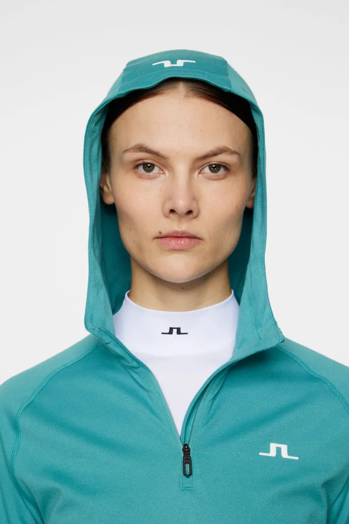 Agnes Quarter Zip Hood