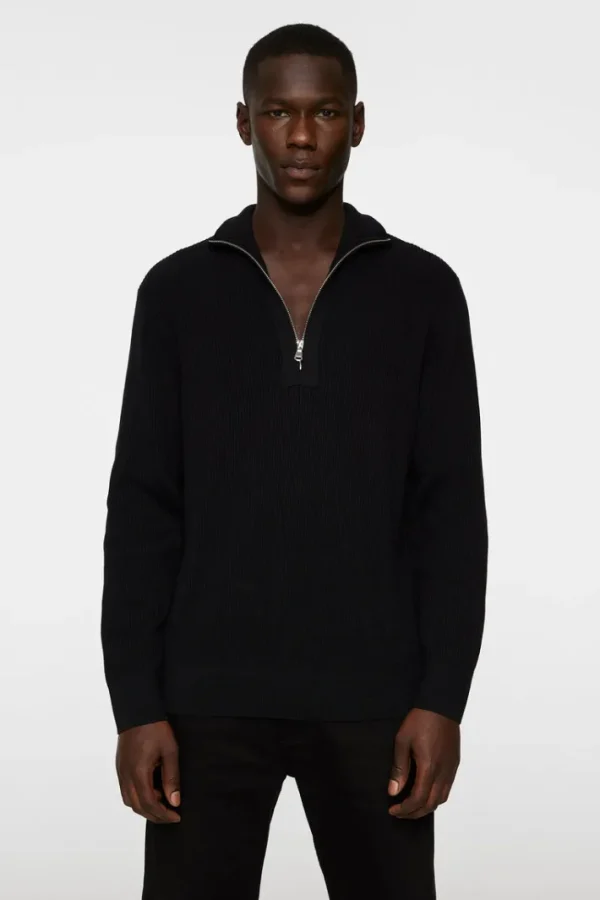 Alex Half Zip Knitted Sweater