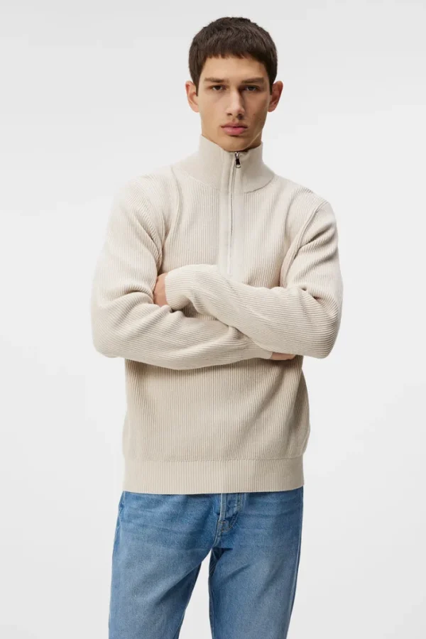 Alex Half Zip Knitted Sweater