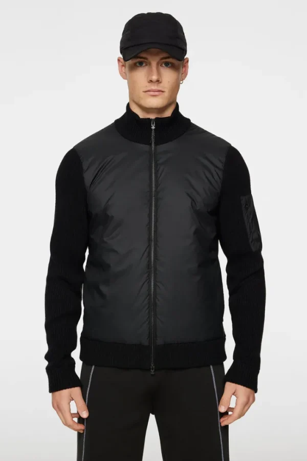 Beck Knitted Hybrid Jacket