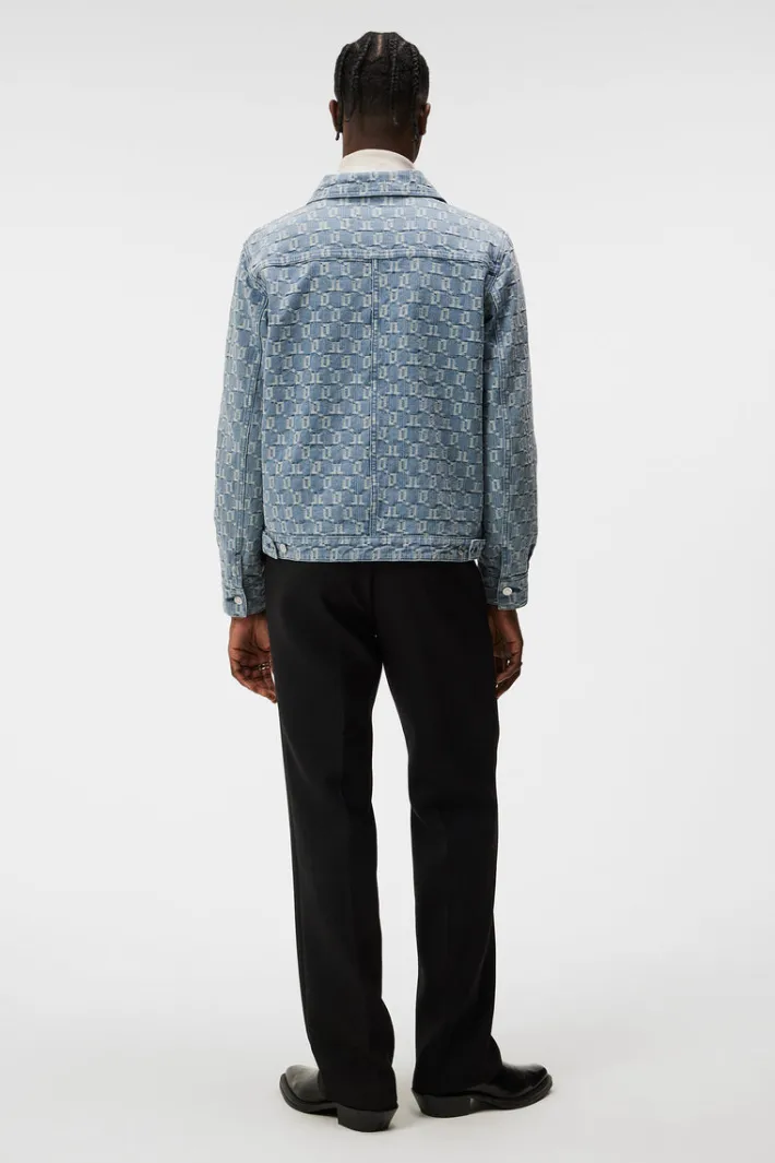Cam Jacquard Denim Jacket