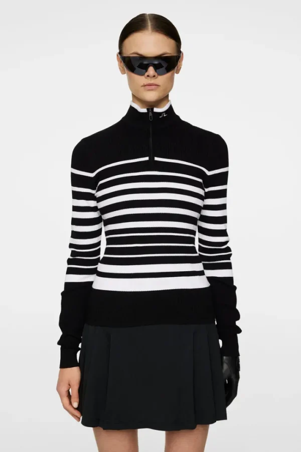 Cheryl Knitted Zip Sweater