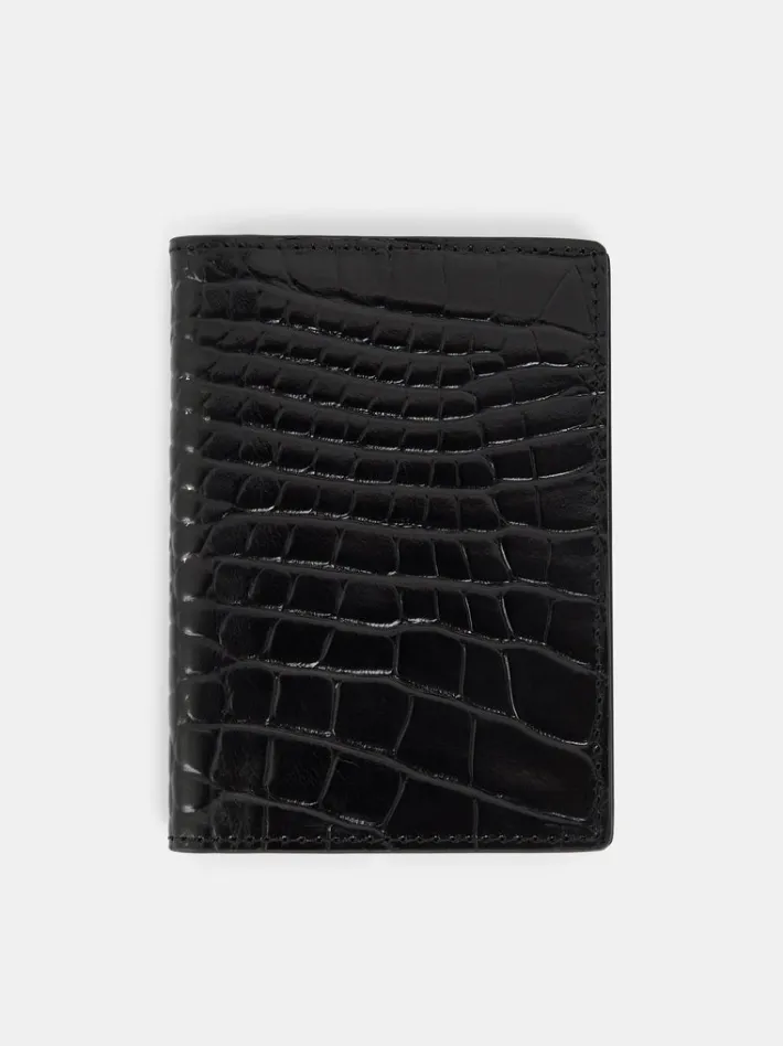 Croc Folded Card Holder