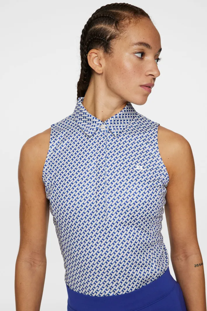 Dena Print Sleeveless Top