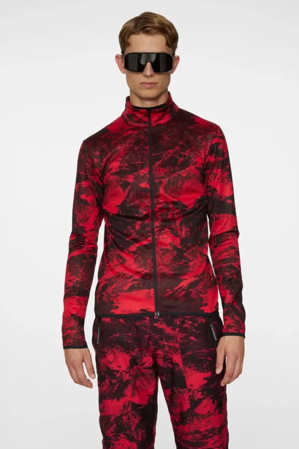 Eddie Print Mid Layer
