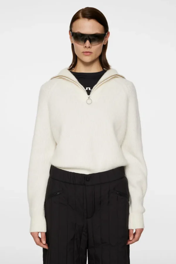 Finja Knitted Zip Sweater
