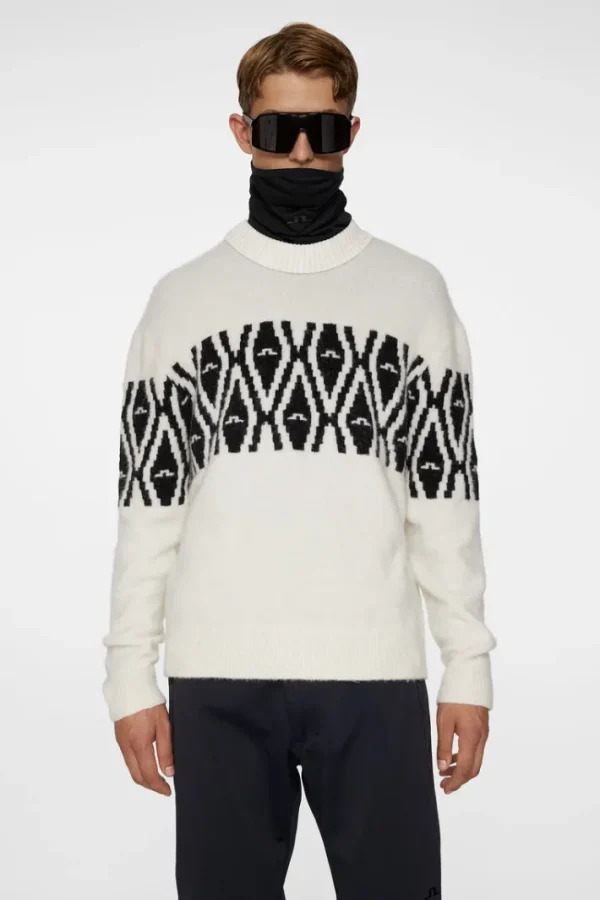 Jalen Jacquard Knitted Sweater