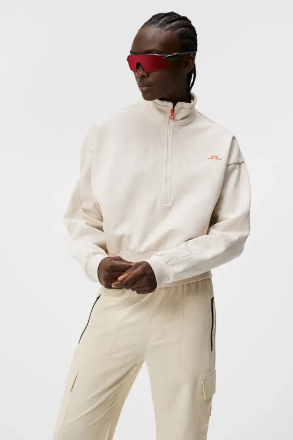 Lucia Zip Mock Neck