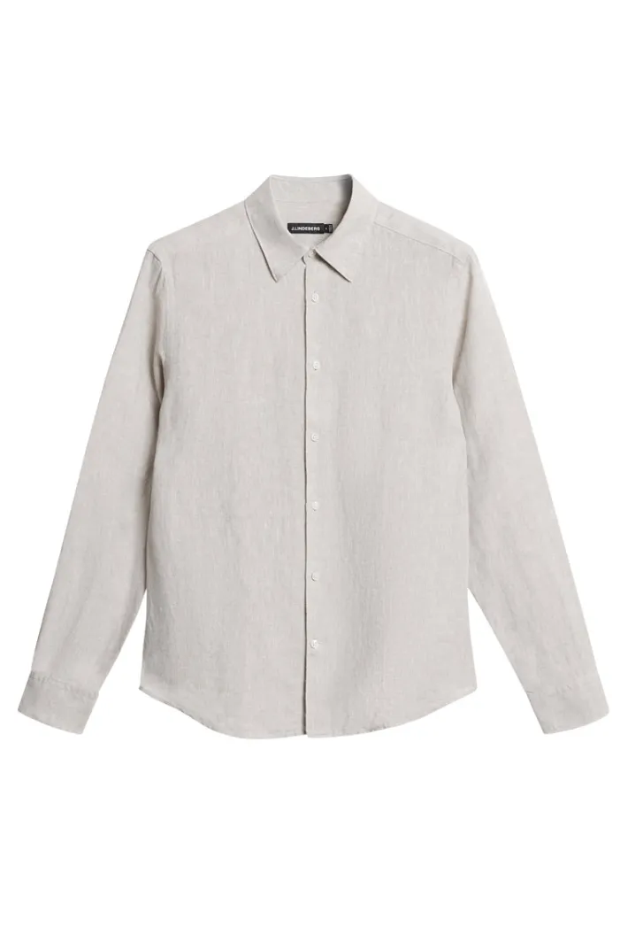 Slim LS Linen Melange Shirt